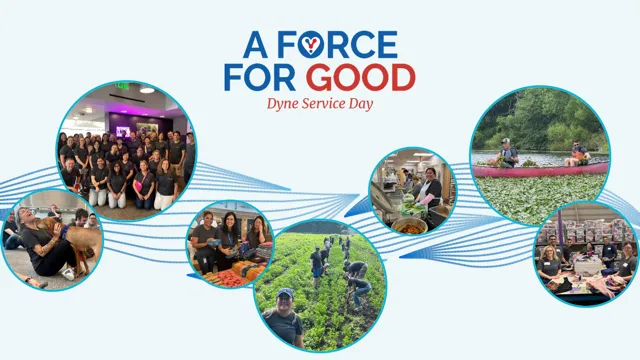 Force for Good collage