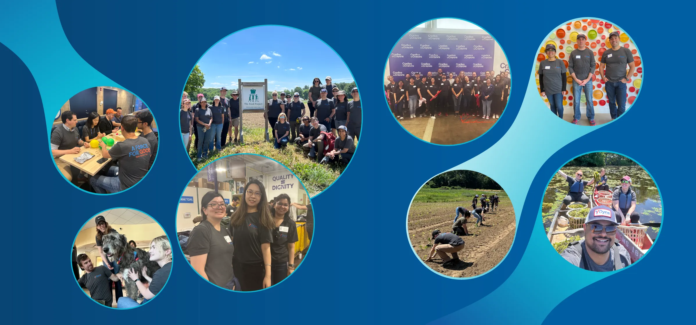  2024 FORCE for Good Service Day collage